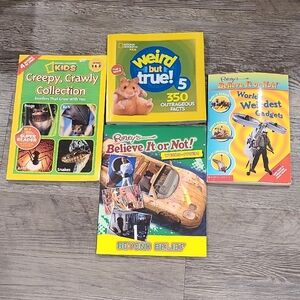 National Geographic/Ripley's Set Of 4 Books
